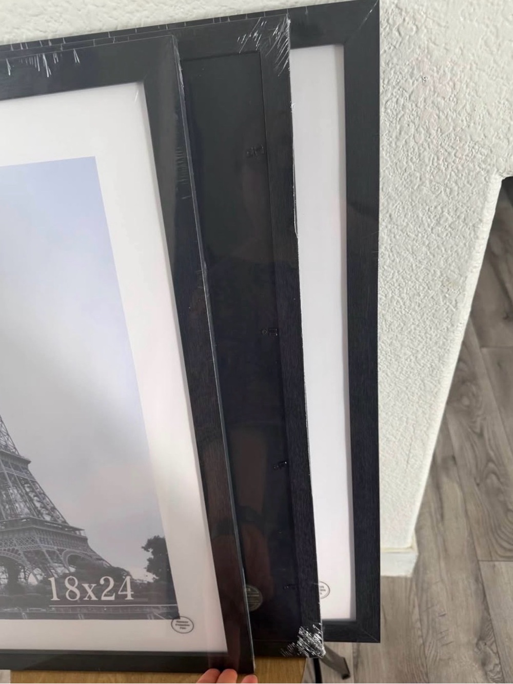 VCK 18x24 Poster Frame Solid Wood Black 3 Pack Picture Frames - Picture 3 of 5